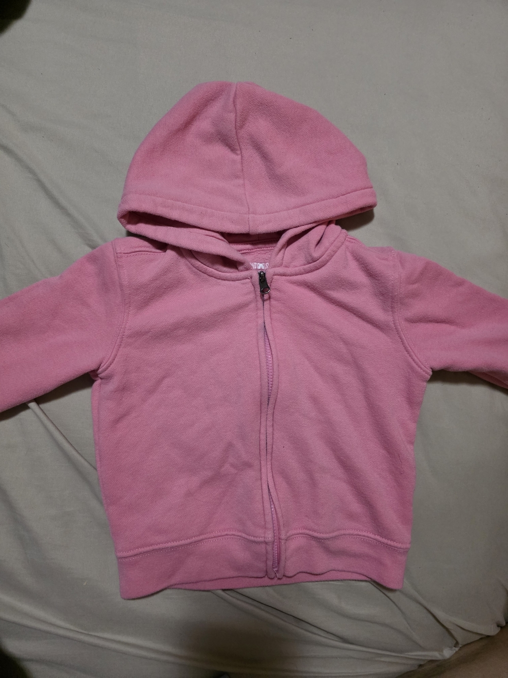 Garanimals Kids Pink Hooded Zip-Up Sweatshirt